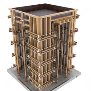 现代施工样板3D模型下载